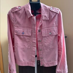 GAP Pink Jean Jacket